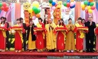 Inauguration de Ba Vang, la pagode située en montagne ayant le plus grand hall d’entrée du Vietnam 